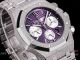 OMF 1-1 Super Clone Audemars Piguet Royal Oak 41 White Frosted Gold Purple Dial (4)_th.jpg